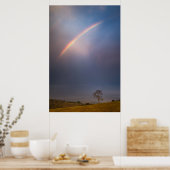 Poster Paysage Arc-En-Ciel Et Arbre (Cuisine)