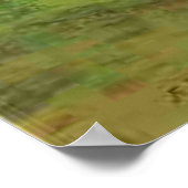 Poster Paysage au bord du Lez de Frédéric Bazille (Coin)