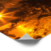 Poster Paysage au coucher du soleil, La Havane, Cuba (Coin)