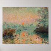 Poster Paysage au coucher du soleil | Tadeusz Makowski (Devant)