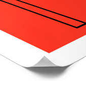 Poster Paysage au Danemark (Coin)