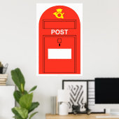 Poster Paysage au Danemark (Bureau à domicile)