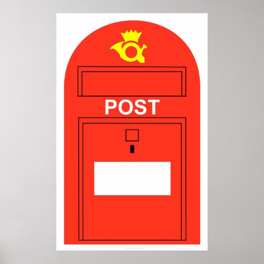 Poster Paysage au Danemark (Devant)