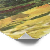 Poster Paysage au Jas-de-Bouffan - Paul Cezanne (Coin)