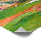 Poster Paysage au Pouldu par Paul Gauguin (Coin)