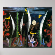 Paysage aux oiseaux jaunes | Paul Klee |