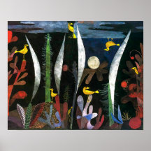 Paysage aux oiseaux jaunes | Paul Klee |