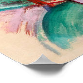 Poster Paysage avec animaux de Franz Marc (Coin)