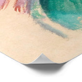 Poster Paysage avec animaux par Franz Marc (Coin)