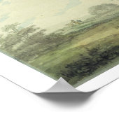 Poster Paysage avec arbres et figurines, c.1796 (c.p. (Coin)