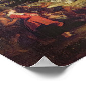 Poster Paysage avec arc en ciel (Coin)