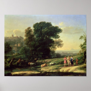 Poster Paysage avec Cephalus