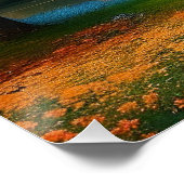 Poster Paysage avec lac, chalet et arbres-324563 (Coin)