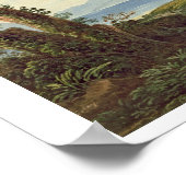 Poster Paysage avec le château de Harlech (Coin)