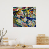 Poster Paysage avec pluie par Vasily Kandinsky (Cuisine)