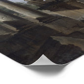 Poster Paysage avec ruines romaines (Coin)