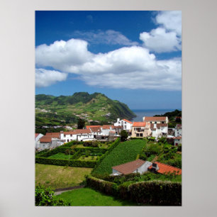 Poster Paysage azoréen