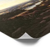 Poster Paysage brésilien avec une plantation (Coin)