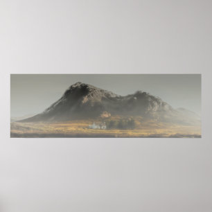 Poster Paysage Buachaille Etive Mhor, Glencoe Ecosse