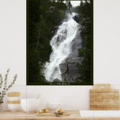 Poster Paysage canadien Art forestier de la côte ouest Im (Cuisine)