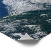 Poster Paysage canadien Montagnes Rocheuses Banff Imprime (Coin)