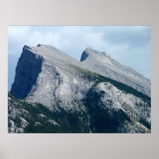 Poster Paysage canadien Montagnes Rocheuses Banff Imprime (Devant)