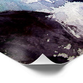 Poster paysage cascade mur décoration (Coin)