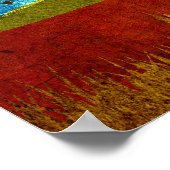 Poster Paysage Céleste Liquide (Coin)