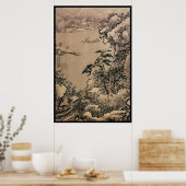 Poster Paysage chinois (II) (Cuisine)