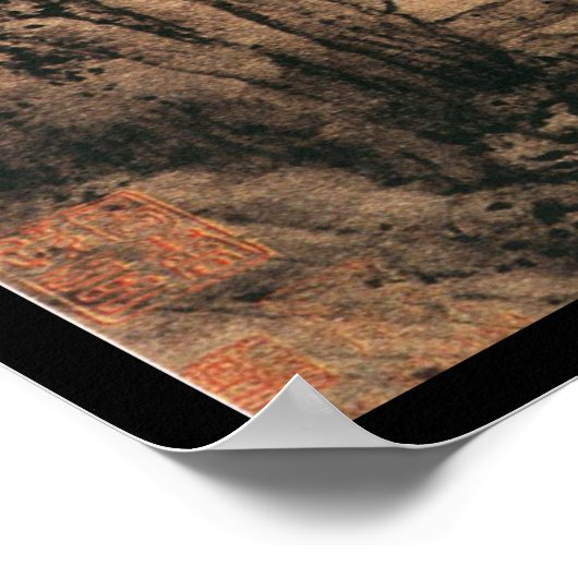 Poster Paysage chinois (IX) (Coin)