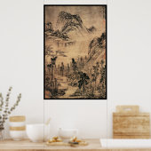 Poster Paysage chinois (IX) (Cuisine)