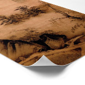 Poster Paysage chinois - Ma Yuan (Coin)