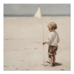 Poster Paysage côtier de Boy Beach