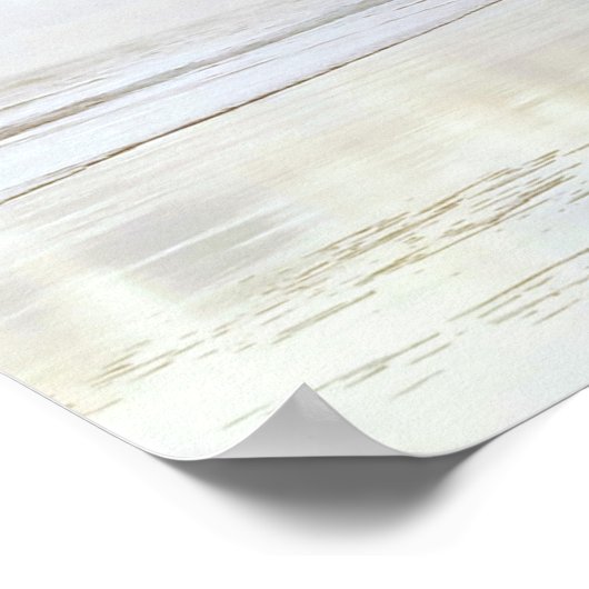 Poster Paysage côtier serein (Coin)