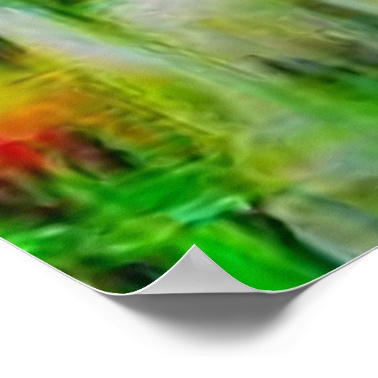 Poster Paysage d'aquarelle 2 (Coin)