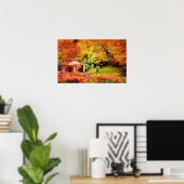 Poster Paysage d'automne (Bureau à domicile)