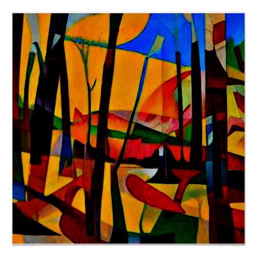Poster Paysage d'automne 2 (Devant)