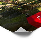 Poster Paysage d'automne au Jardin Japonais (Coin)