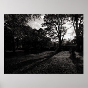 Poster Paysage d'automne Bute Park Cardiff