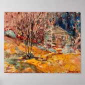 Poster Paysage d'automne | George Luks (Devant)