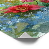 Poster Paysage de chemin de jardin 2 (Coin)