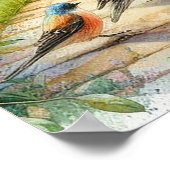 Poster Paysage de chemin de jardin 7 (Coin)