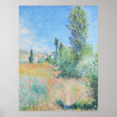 Poster Paysage de Claude Monet à Ile Saint Martin (Devant)