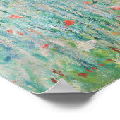 Poster Paysage de Claude Monet à Ile Saint Martin (Coin)