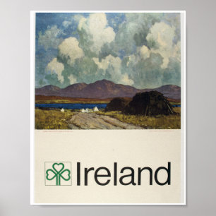 Poster paysage de Connemara, Office de Tourisme Irlandais