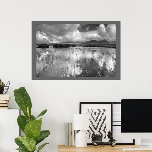 Poster Paysage de Connermera (Bureau à domicile)