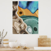 Poster Paysage de couches (Cuisine)