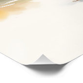 POSTER PAYSAGE DE COULEUR D'EAU (Coin)