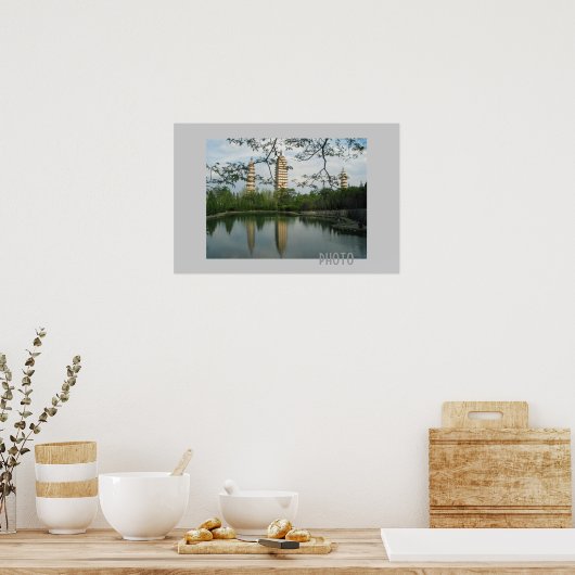 Poster Paysage de Dali (Cuisine)