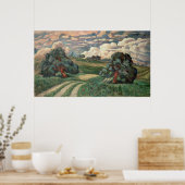 Poster Paysage de Fauve (Cuisine)